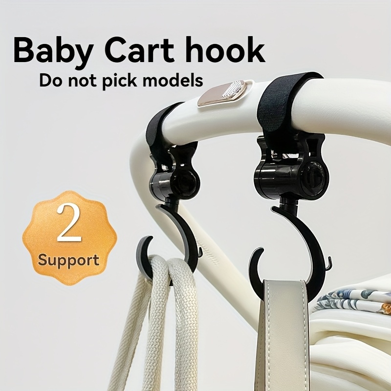 Baby Nursery Trolley - 360 ° Gancho tü, gancho para