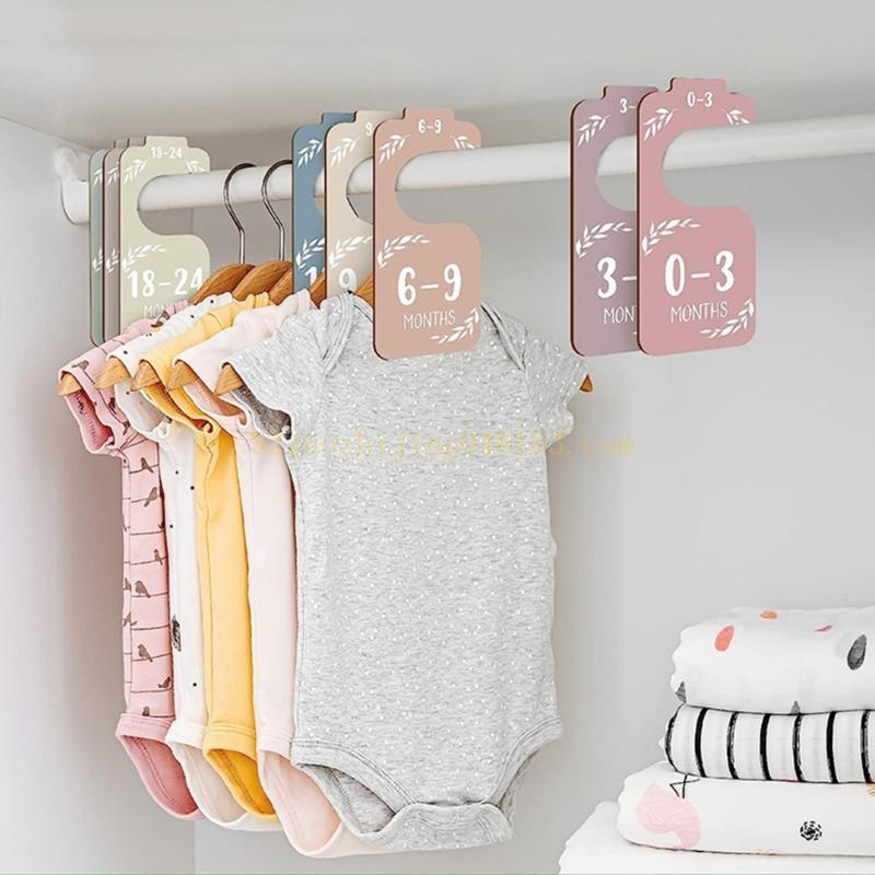 Baby Nursery Sets - Juego de 8 divisores de madera