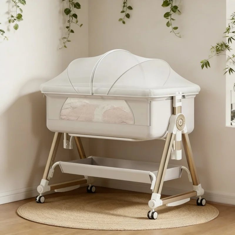 Baby Nursery Trolley - Cuna convertible inteligente 8 en 1