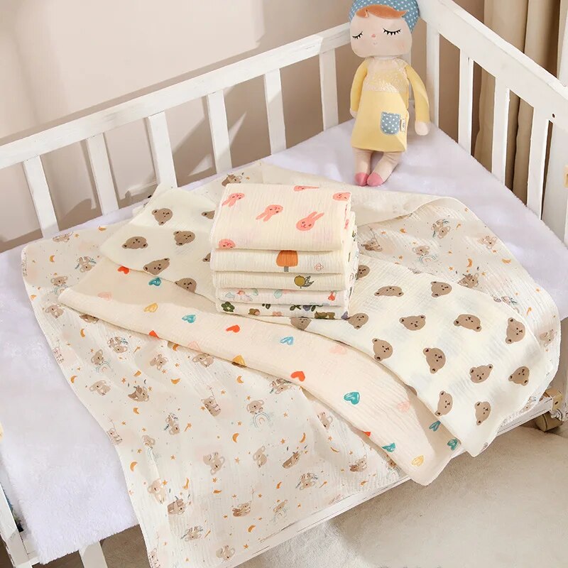 Baby Nursery Accessories - Manta de recepción para bebé, manta