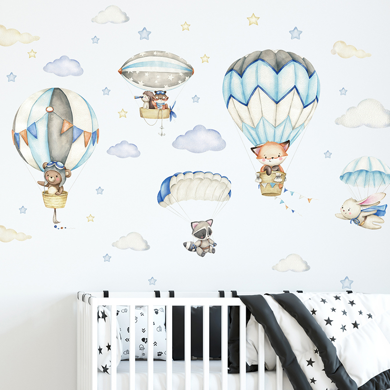 Baby Nursery Things - Pegatinas de pared con globos de