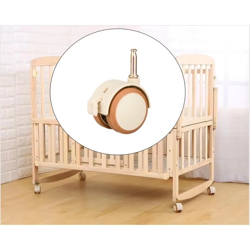 Baby Nursery Trolley - 2/4 Piezas Ruedas Giratorias de 2''