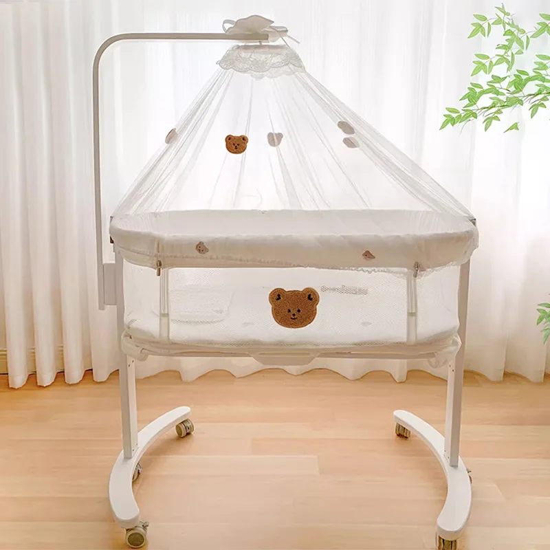 Baby Nursery Trolley - Moisés ajustable para recién nacido con