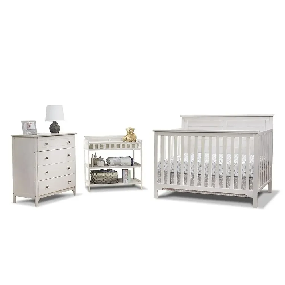 Convertible Crib Set - Muebles para Bebés: Juego de 3