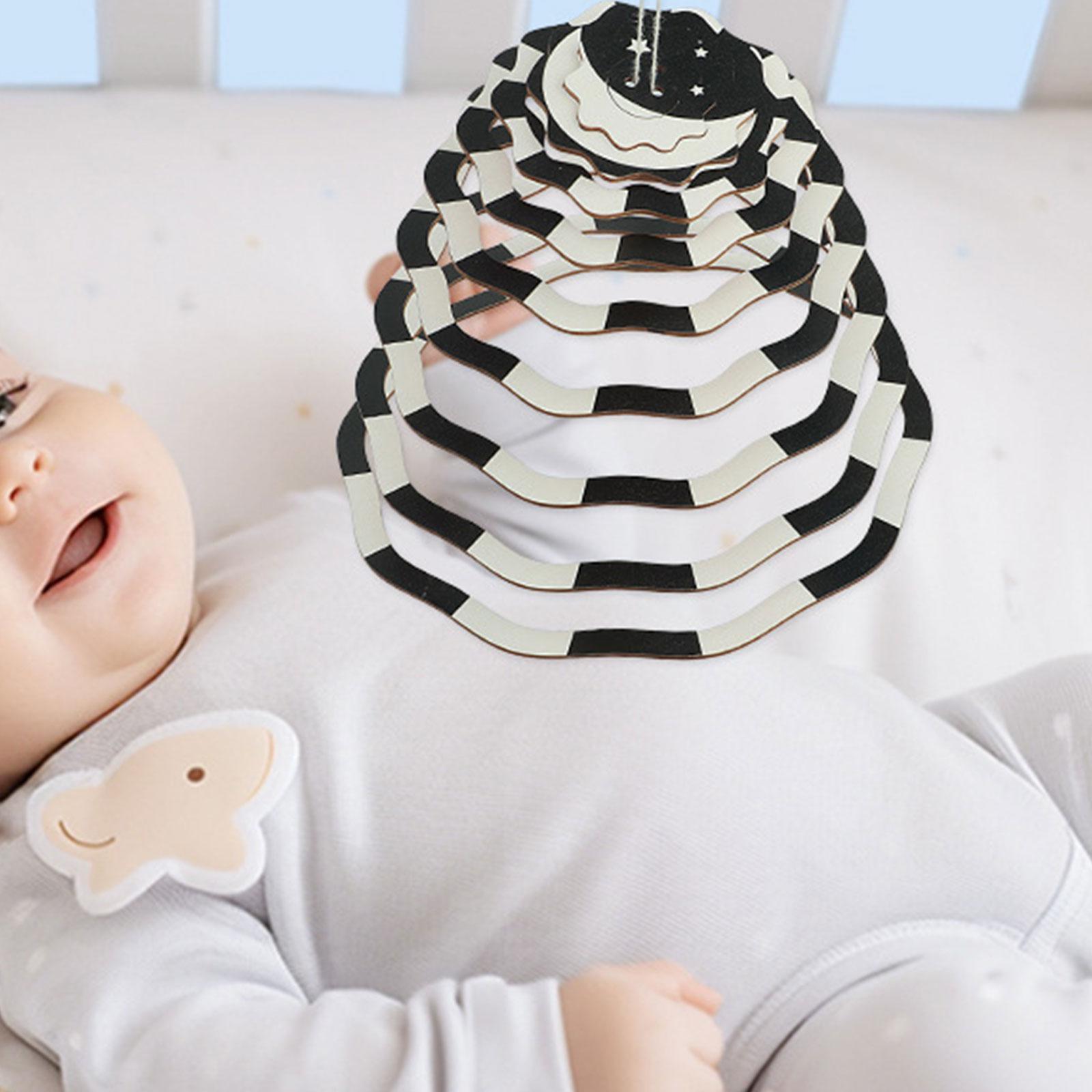 Baby Nursery Decor Boy - Juguete sensorial móvil para cuna, juguete
