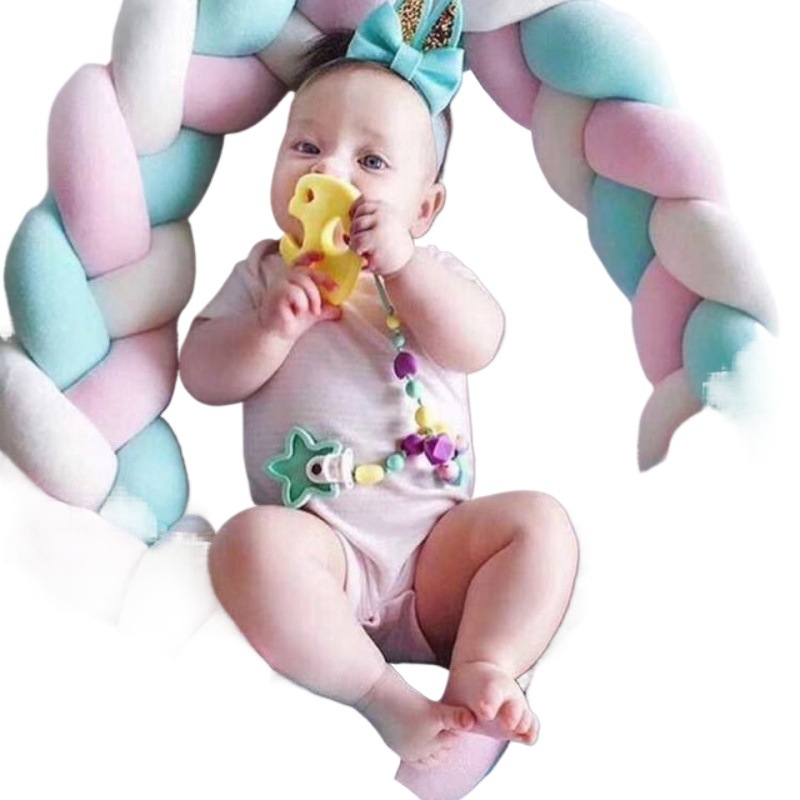 Convertible Crib Set - Parachoques para cama de bebé de
