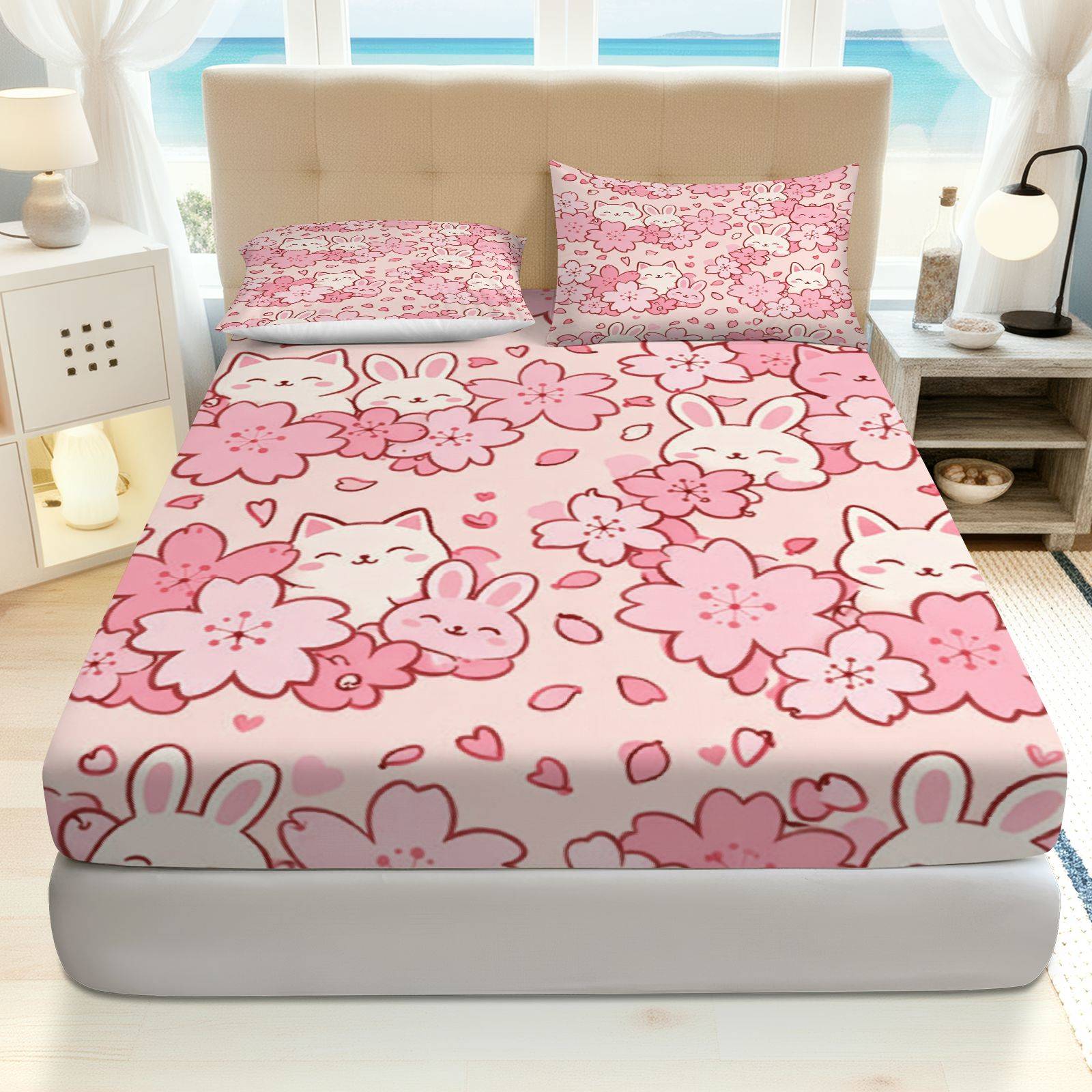 Baby Nursery Bedding Sets - Juego de Ropa de Cama Sakura