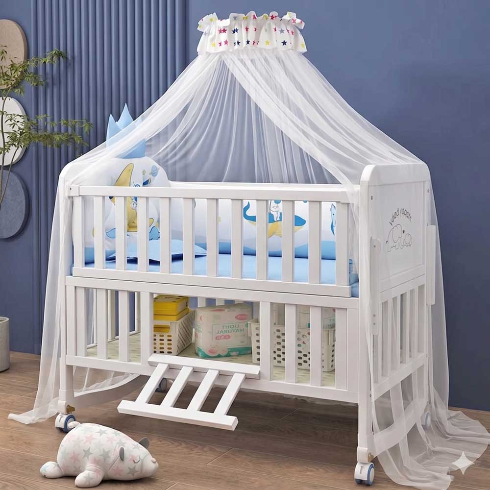 Convertible Crib Set - Cuna Premium para Bebé de Madera