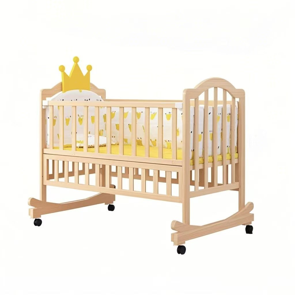 Convertible Crib Set - Cunas de madera de pino para