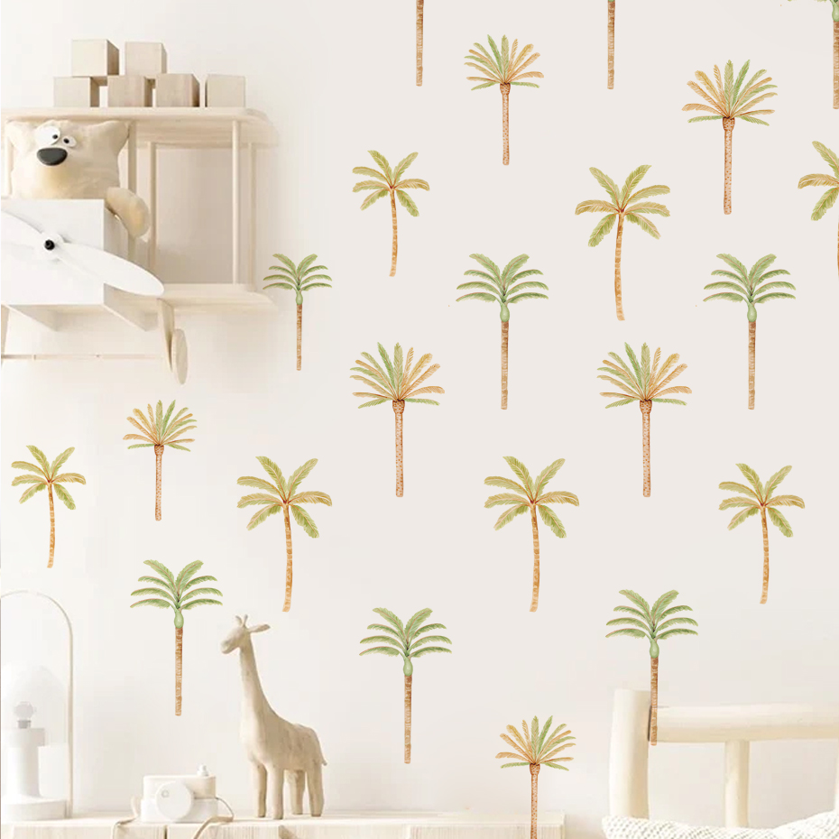 Pegatina de pared de palmera d - Baby Nursery Decor Boy reseña y precio