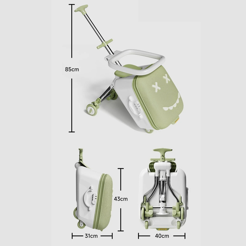 Maleta infantil con asiento pa - Baby Nursery Trolley reseña y precio