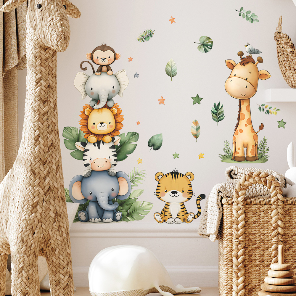 Pegatinas de pared de animales - Baby Nursery Decor Boy reseña y precio
