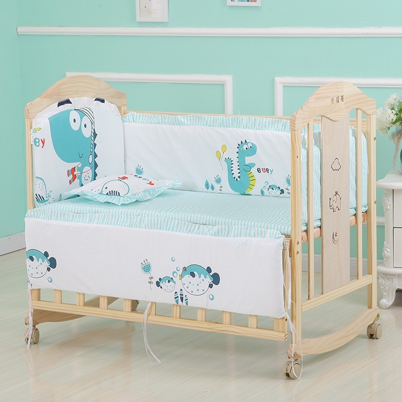Juego de cama para cuna de alg - Convertible Crib Set reseña y precio