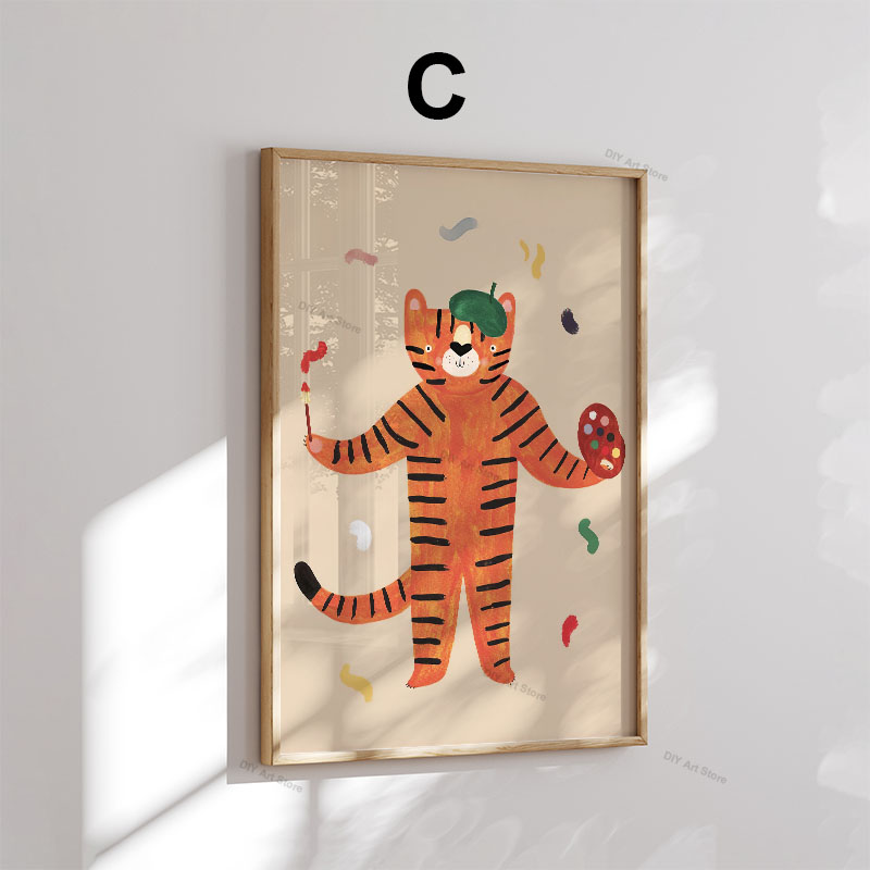 Divertidos Cuadros de Animales - Baby Nursery Things reseña y precio