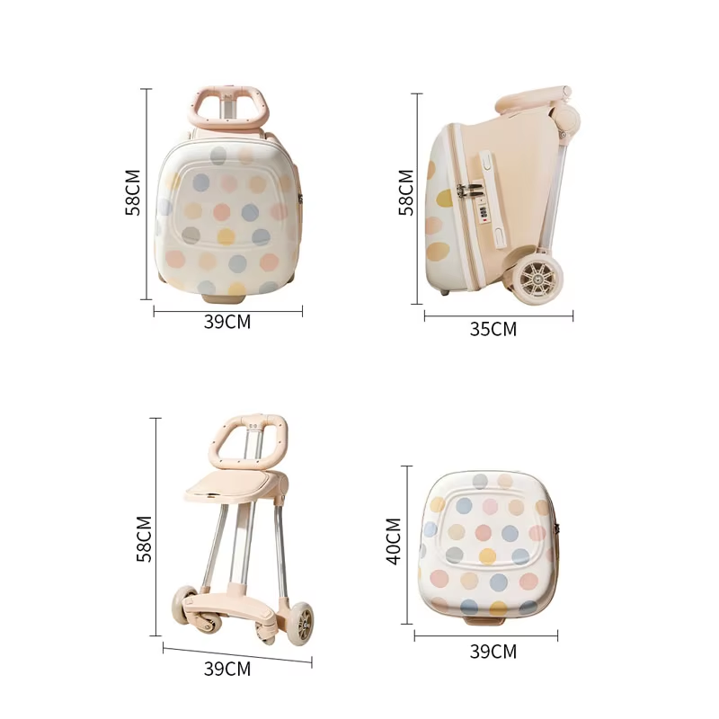 Maleta infantil Bunnyfly de 20 - Baby Nursery Trolley reseña y precio