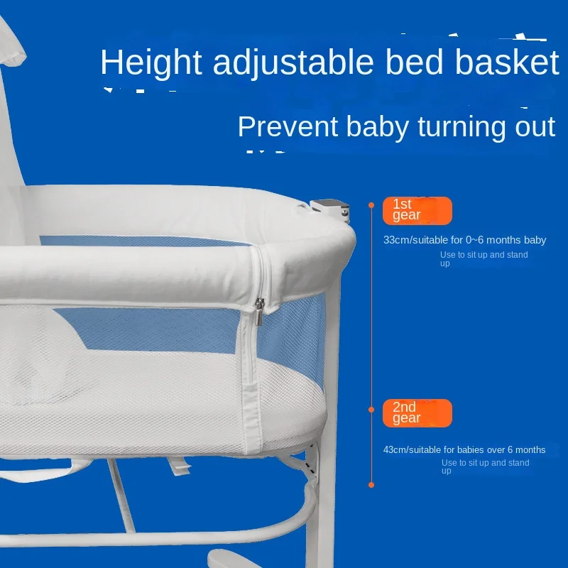 Moisés ajustable para recién n - Baby Nursery Trolley reseña y precio