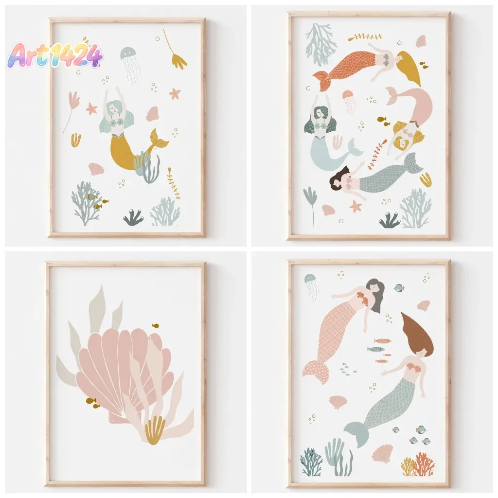 Arte de Pared Imprimible con T - Baby Nursery Ocean Theme reseña y precio