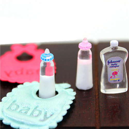1:12 casa de muñecas biberones - Baby Nursery Sets reseña y precio