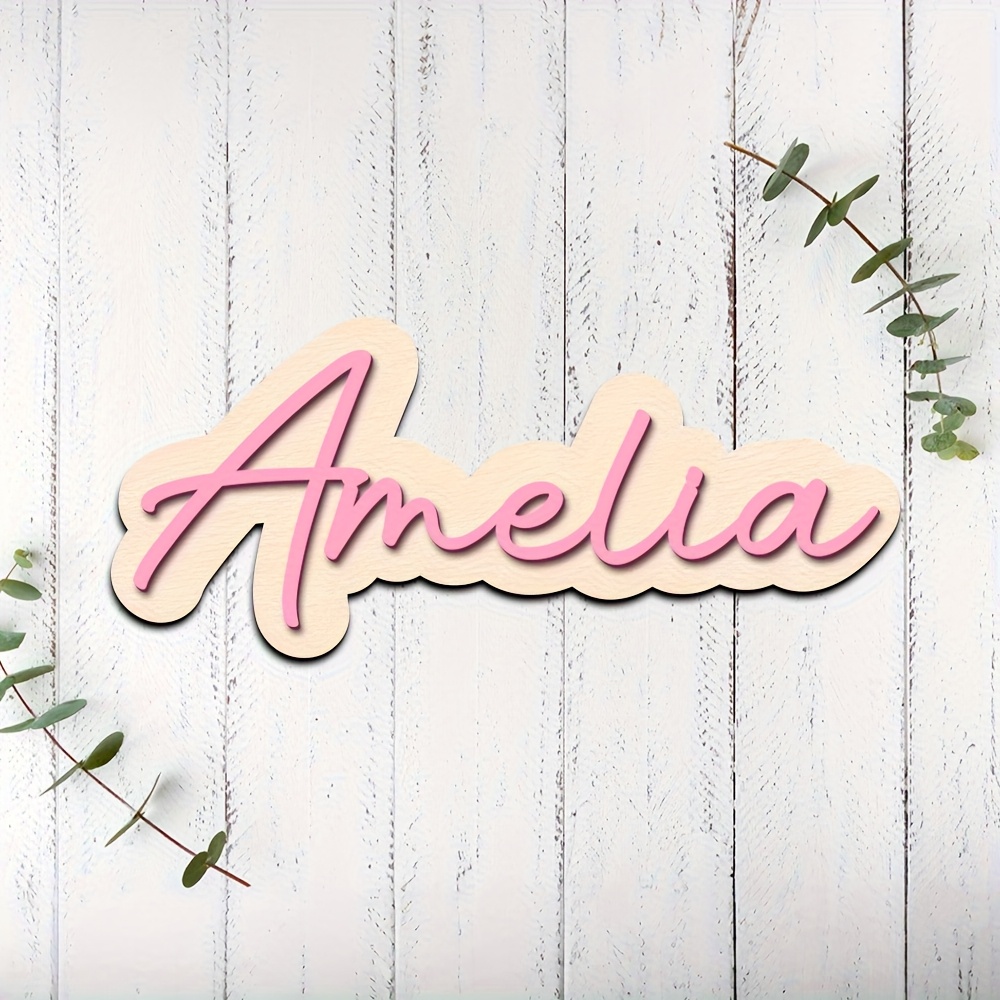 Placa de Madera Personalizable - Baby Nursery Decor Boy reseña y precio