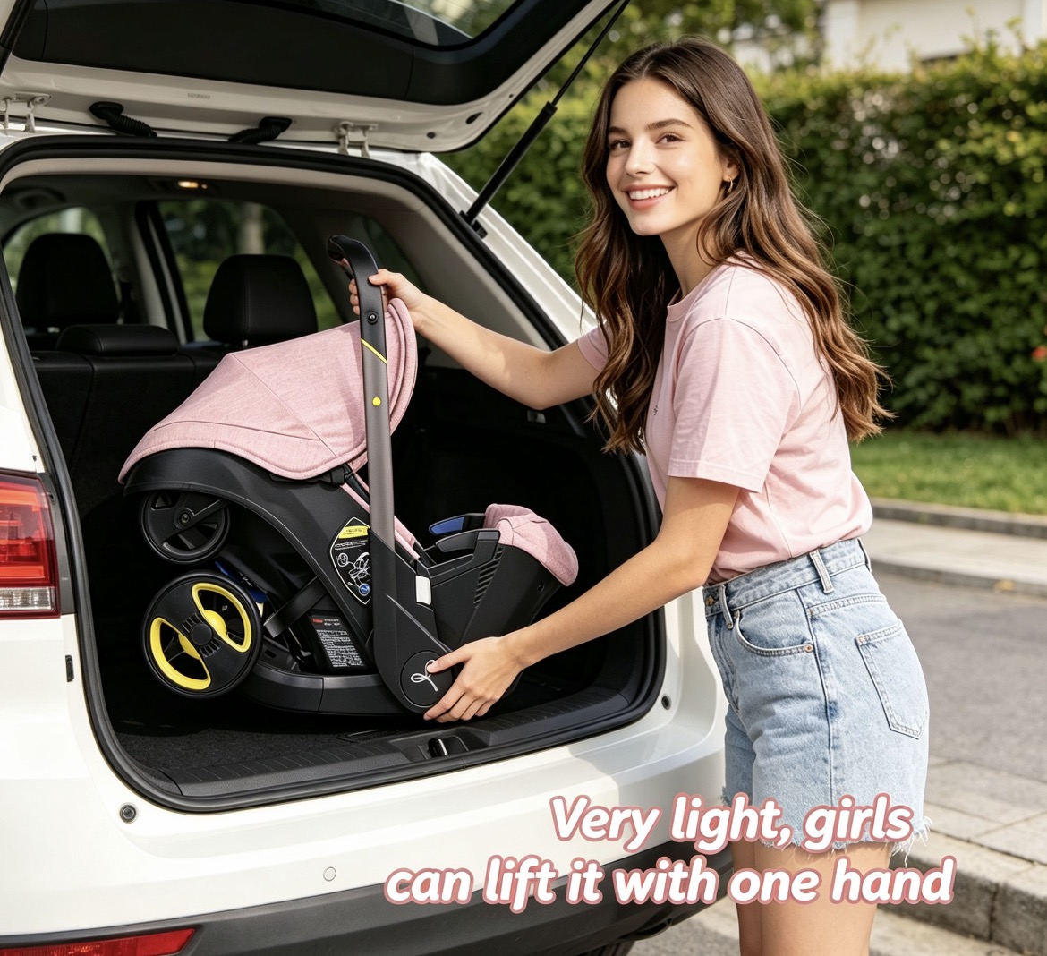 Cochecito de Bebé 2 en 1 con C - Baby Nursery Trolley reseña y precio