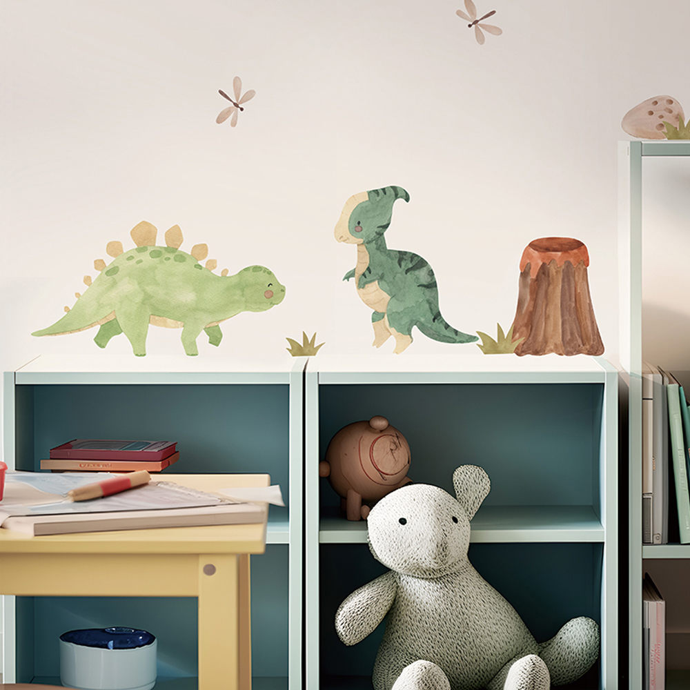Calcomanías de pared de dinosa - Baby Nursery Decor Boy reseña y precio