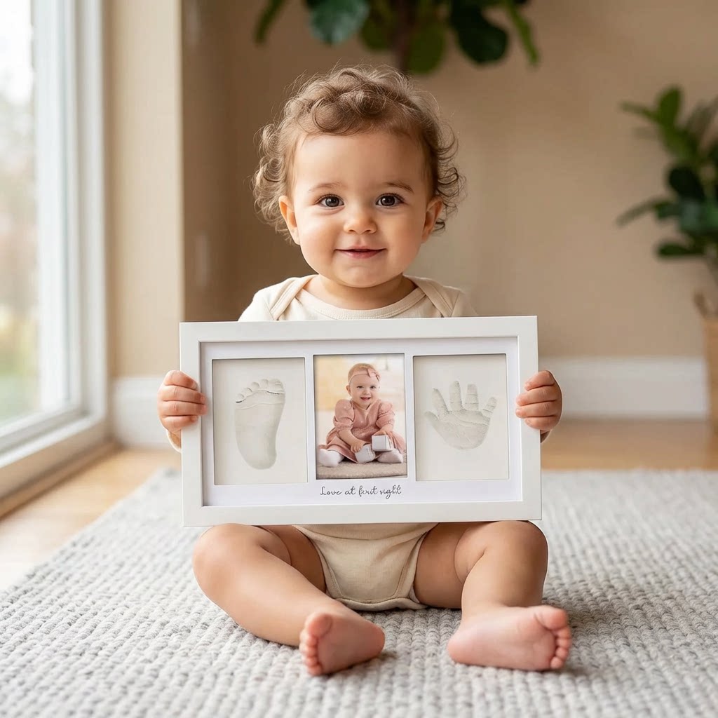 Kit de arcilla con huella de m - Baby Nursery Sets reseña y precio