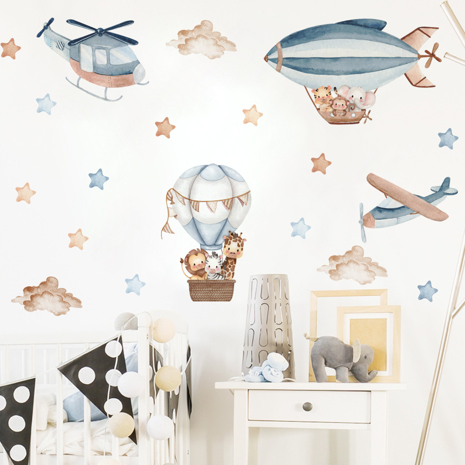 Pegatinas de pared de nubes co - Baby Nursery Decor Boy reseña y precio