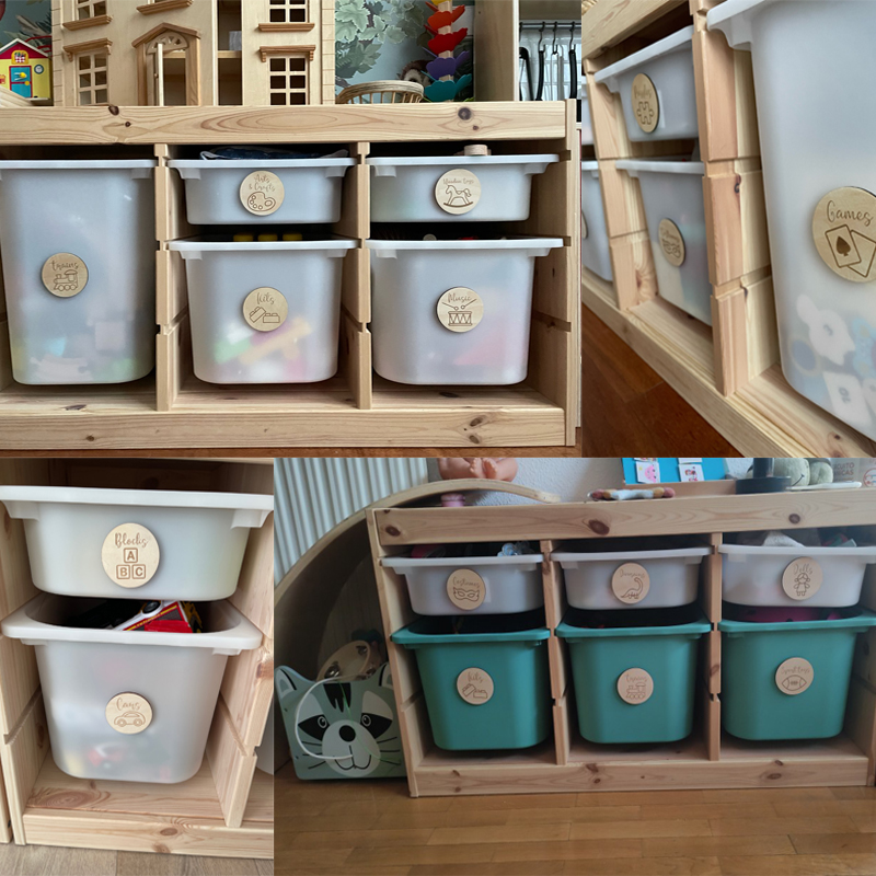 Etiquetas de almacenamiento de - Baby Nursery Things reseña y precio