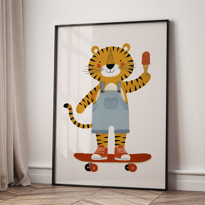 Divertidos Cuadros de Dibujos  - Baby Nursery Things reseña y precio