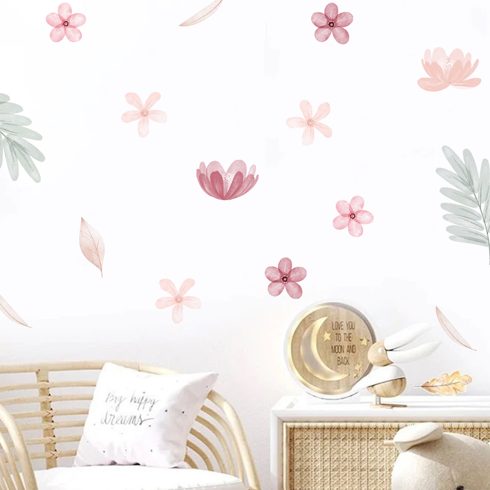 Calcomanías de pared botánicas - Baby Nursery Accessories reseña y precio