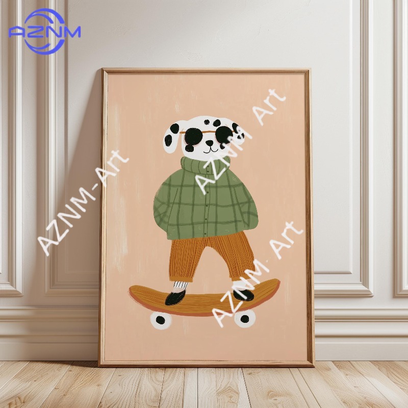 Póster Divertido de Animales P - Baby Nursery Things reseña y precio