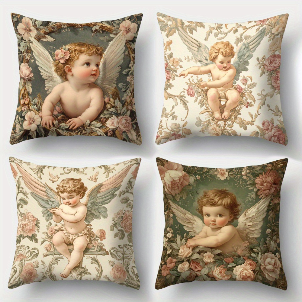 Juego de 4 Fundas de Almohada  - Baby Nursery Sets reseña y precio
