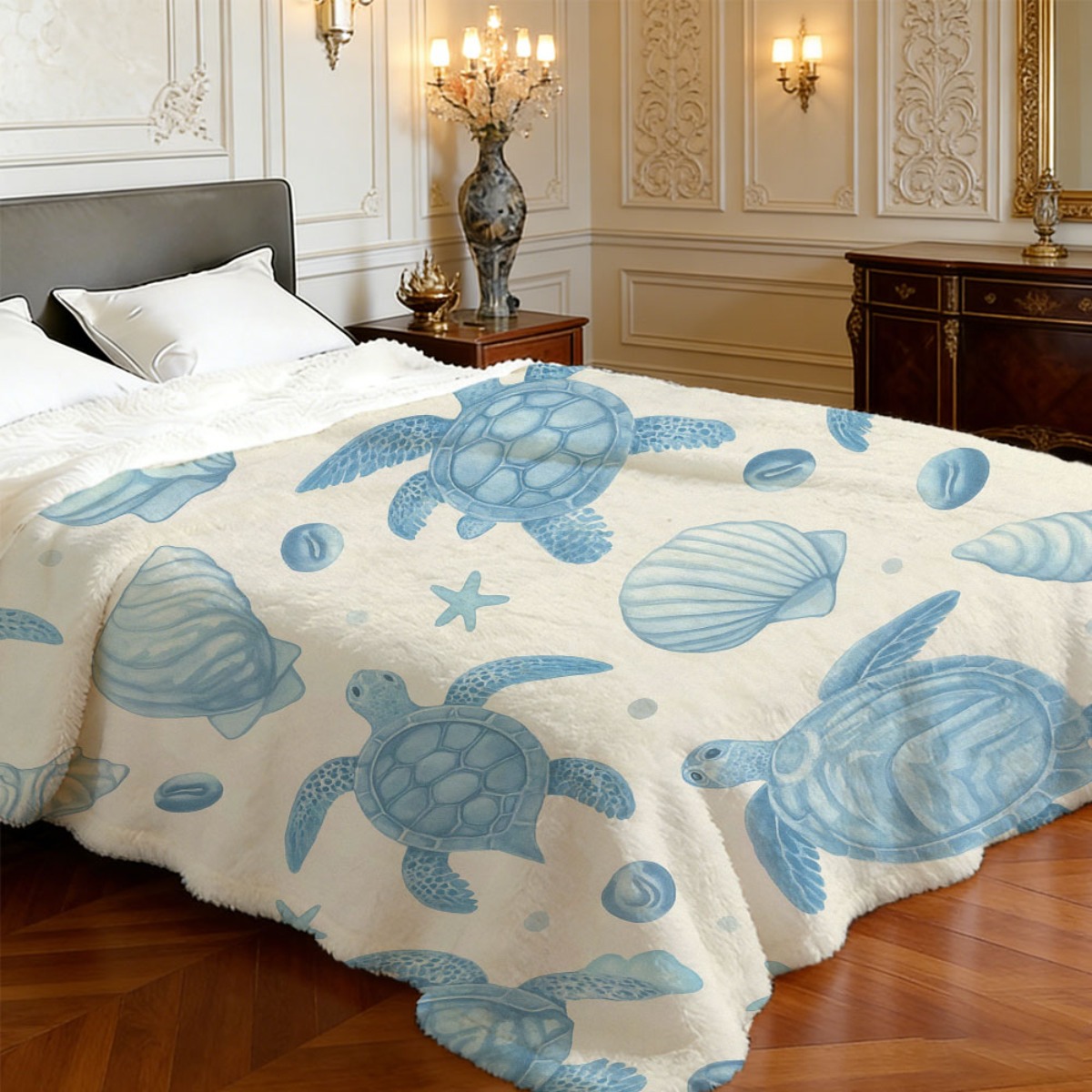 Manta de Playa con Diseño de T - Baby Nursery Ocean Theme reseña y precio