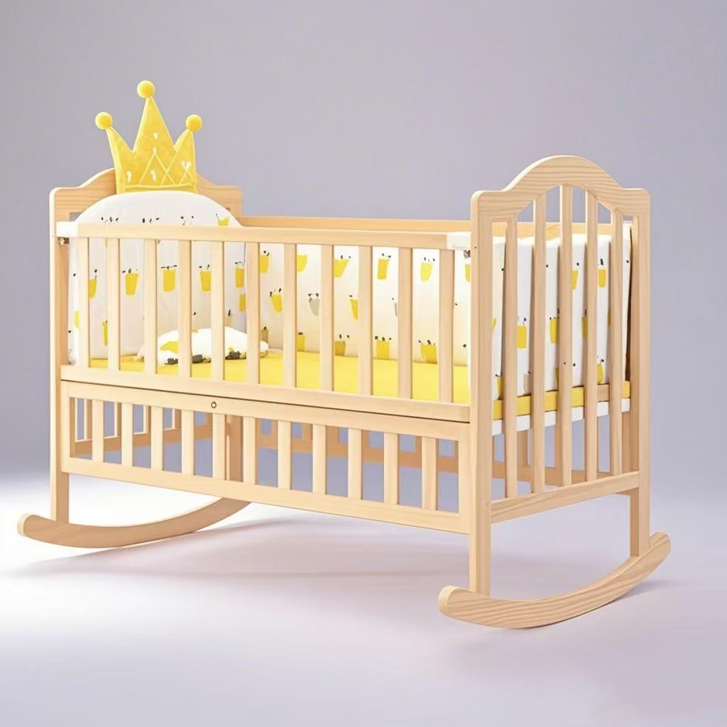 Cunas de madera de pino para b - Convertible Crib Set reseña y precio