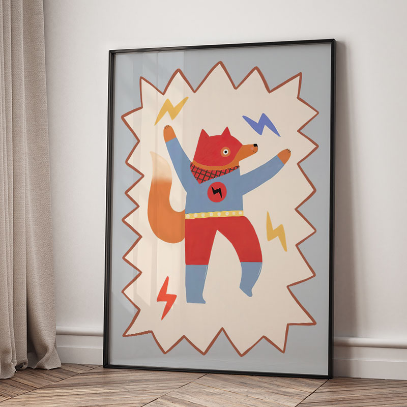 Divertidos dibujos animados, a - Baby Nursery Things reseña y precio