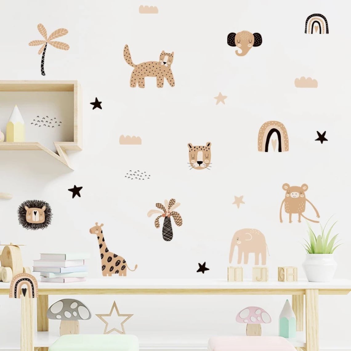 Pegatinas de Pared de Estilo B - Baby Nursery Decor Boy reseña y precio